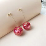 Marbled Cherry Danglers