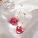 Marbled Cherry Danglers - Image 4