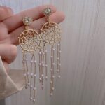 Long DreamCatcher Earrings - Image 4