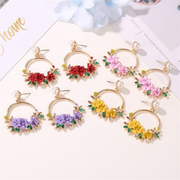 Floral Hoops - Image 1