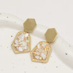 geometric earrings