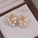 pearl earrings