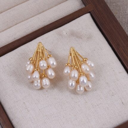 pearl earrings