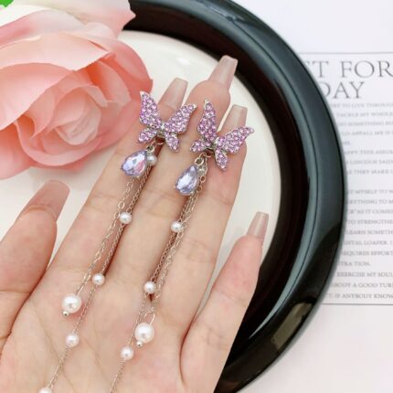 stylish long earrings