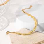 gold plated bracelet