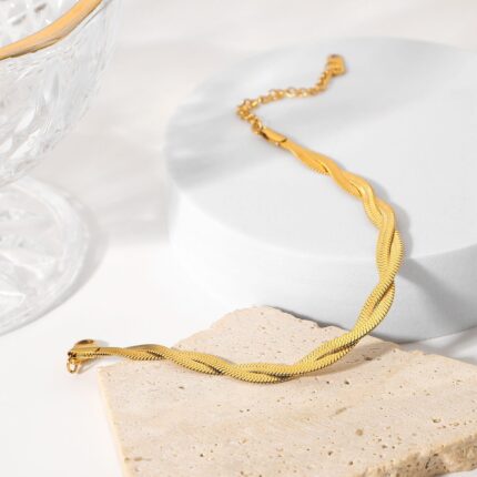 gold plated bracelet