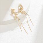 western style chain earrings