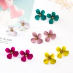 flower earrings
