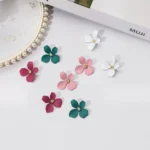 floral studs