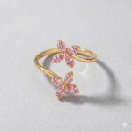 stainless steel gold ring