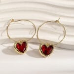 red heart hoops